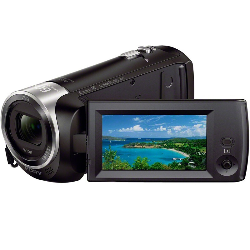 索尼(SONY) 高清家用摄像机 HDR-CX405 数码摄像机 (光学防抖 30倍光学变焦 蔡司镜头 )