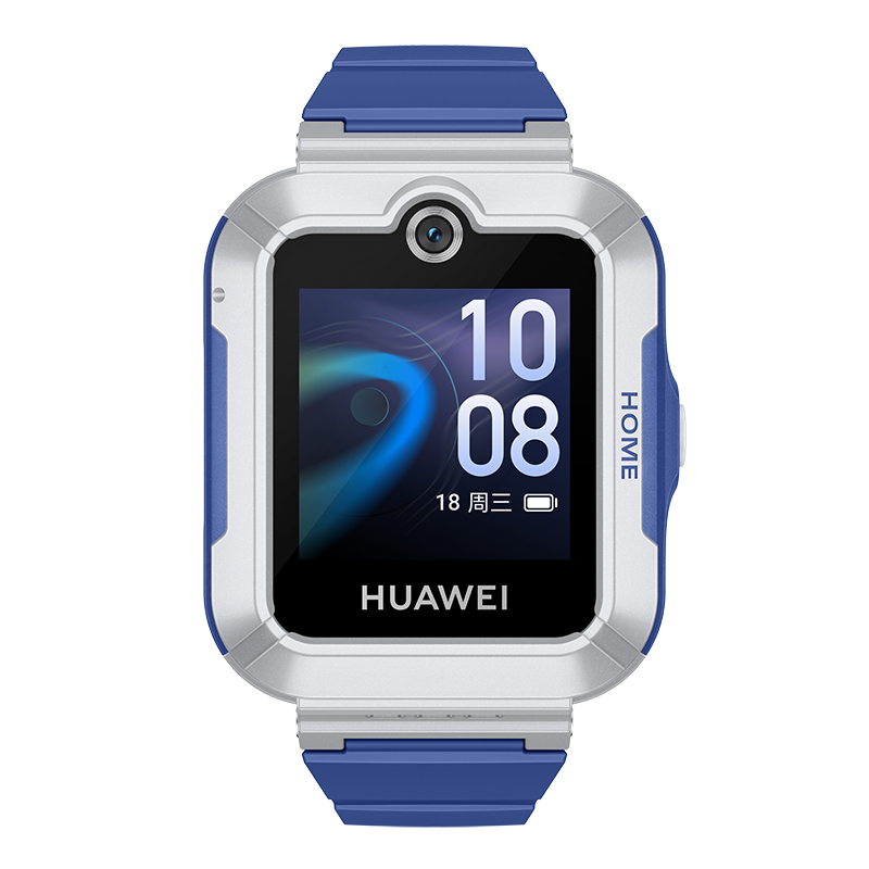 华为/HUAWEI 儿童手表 5 活力版 星际蓝 硅胶表带 智能手表 离线定位 畅连视频通话 微信儿童手表版 IPX8生活级防水 畅联视频通话 上课禁用 绿色守护